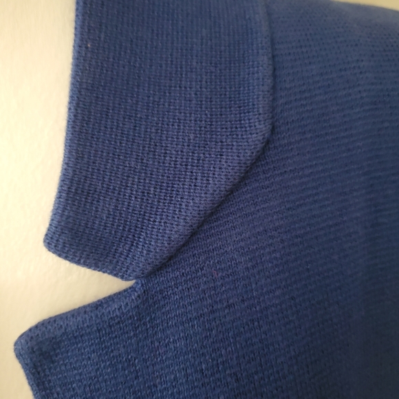 Talbots blue long sweater. NWT - Picture 6 of 6
